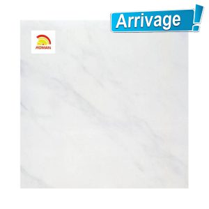 ABITARE CARRARA 40X40 - 6.25pces/m2 - 54 000 Ar TTC/m2 -6 pces/ 0.96m2/ 17kg/ carton - 51 840 Ar TTC