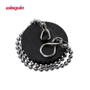 BOUCHON NOIR D40CM A/CHAINETTE REF SP9213 P/BONDE