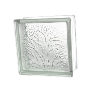 BRIQUE DE VERRE CORAL 190X190X80MM - 11 900 AR TTC/ PIÈCE–71 400 AR TTC/ CARTON/ 6 PIÈCES