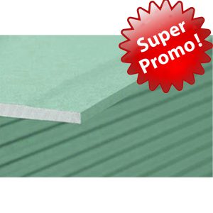 PLACO PLATRE HYDROFUGE ep12.5mm 2.4*1.2m