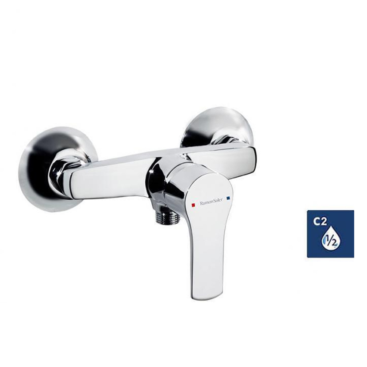 TITANIUM-MITIGEUR DOUCHE 1898 S CHROME – Disconord