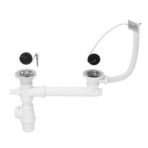 VIDAGE AVEC TROP PLEIN P/EVIER 2BACS REF SP3229