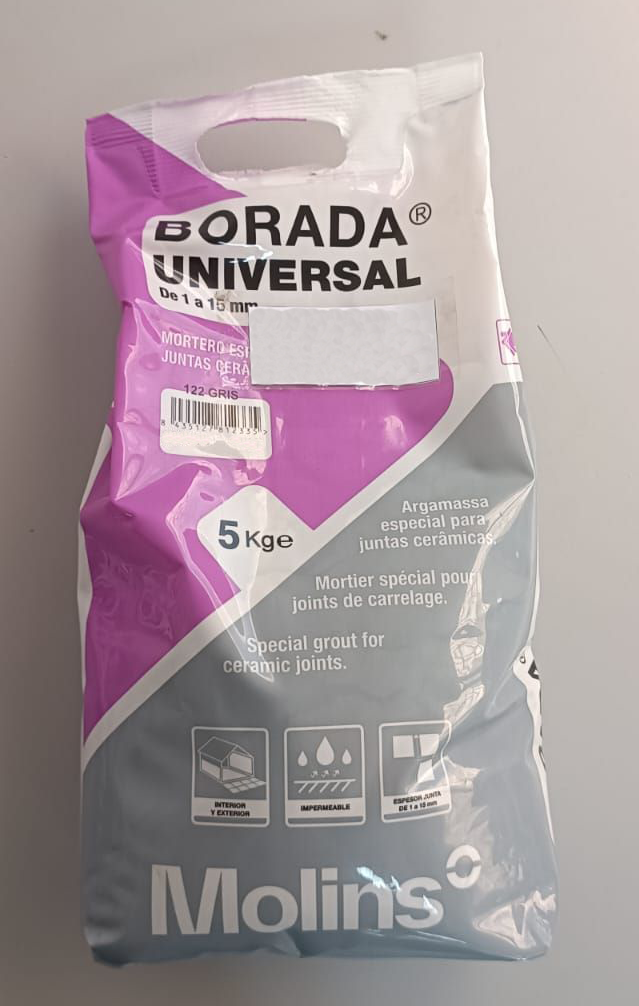 CIMENT JOINT BORADA UNIVERSAL 5KG GRIS