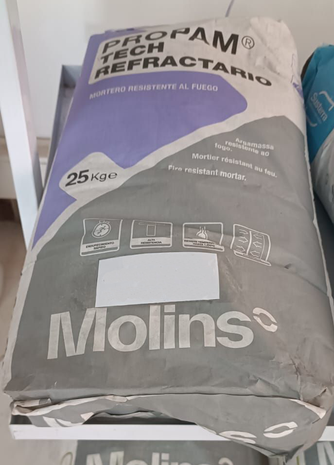 MORTIER PROPAM REFRACTARIO SAC 25KG