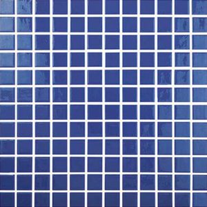 CARREAU 803 LISO AZUL MARINO PAPEL 25X25MM - 70 833.4 AR HT/M2 - 10PCES - 146 666 .8 AR HT/ CARTON-20 PCES