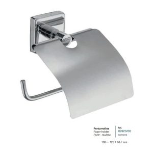 DUERO PORTE PAPIER A/ COUVERCLE CHR