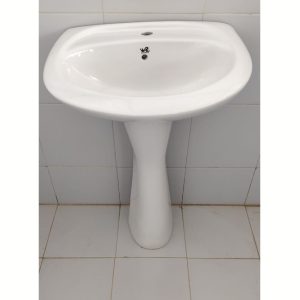 LAVABO A/COLONNE REPOSE 22X16 BLANC