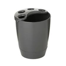 PORTE BROSSE A DENTS KRISTAL GRIS