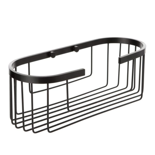 ETAGERE OVALE ALUMINIUM BLACK