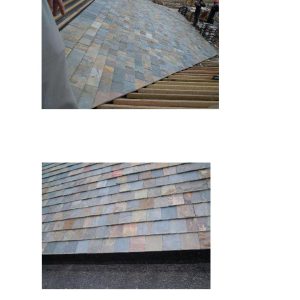 ARDOISE TOITURE 30X15X1CM MULTIPINK