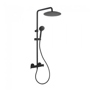 DRAKO MITIGEUR COLONNE DOUCHE 937802RP240 NOIR MATE