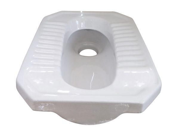 WC A LA TURQUE ORISSA PAN20'' MEDIUM DEEP PAN BLANC