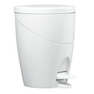 POUBELLE TOILETTE PREMIER/COLORLINE BLANC PVC