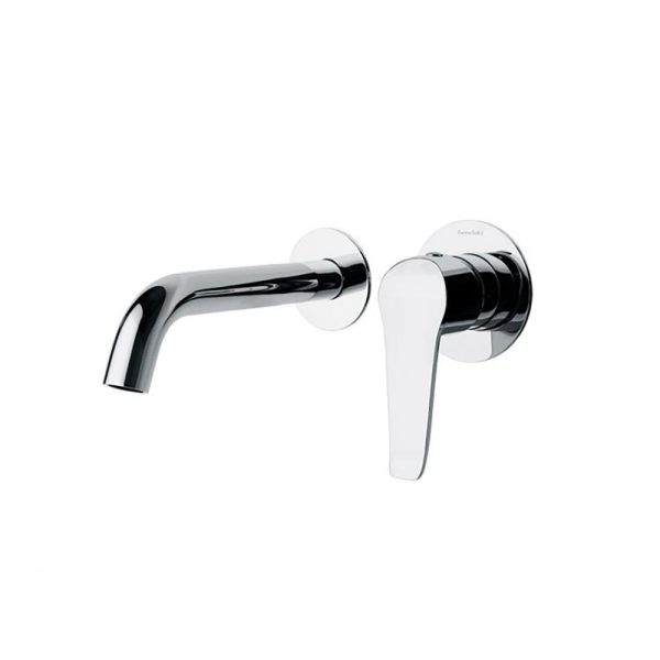 YPSILON PLUS MIT LAVABO ENCASTRE 2 ROSACES BEC 19CM REF 642102
