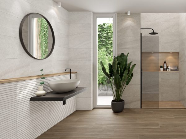 CARREAU WAVES PIETRA STONE BEIGE 30X60 - 5.56pces/m2 - 64 583.34 Ar HT/m2 - 9 pces - 104 541.39 Ar H.T/carton – Image 2