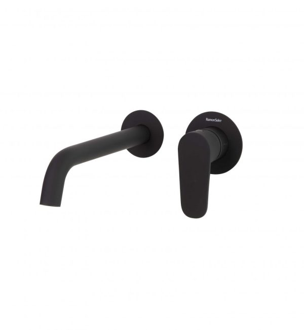 RS_Q MITIGEUR LAVABO A ENCASTRER 2 ROSACES BEC 24CM réf : 932103NM ECH
