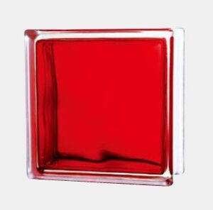 BRIQUE DE VERRE IN-COLORED RED 190X190X80 12.5M2/RLX 34 200 AR TTC/RLX