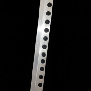 LISTEL CARRE 11 ALUMINIUM BRILLANT 2600