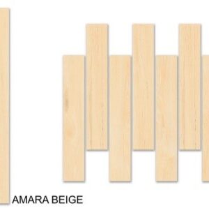 CARREAU GRES CERAM MAT AMARA BEIGE 20X120 - 75 000 Ar TTC / M2 - 89 928,06 Ar ttc - 5 pcs/ CARTON