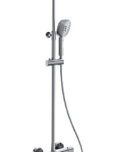 BLAUTHERM MIT COLONNE DE DCHE 937415RP300 CHROME ROND